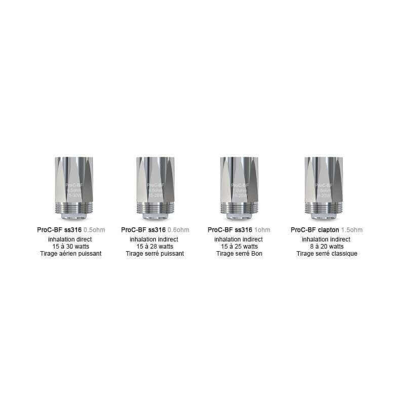 Résistance PROC-BF 0.5 ohm JOYETECH - Cent Philtres Paris