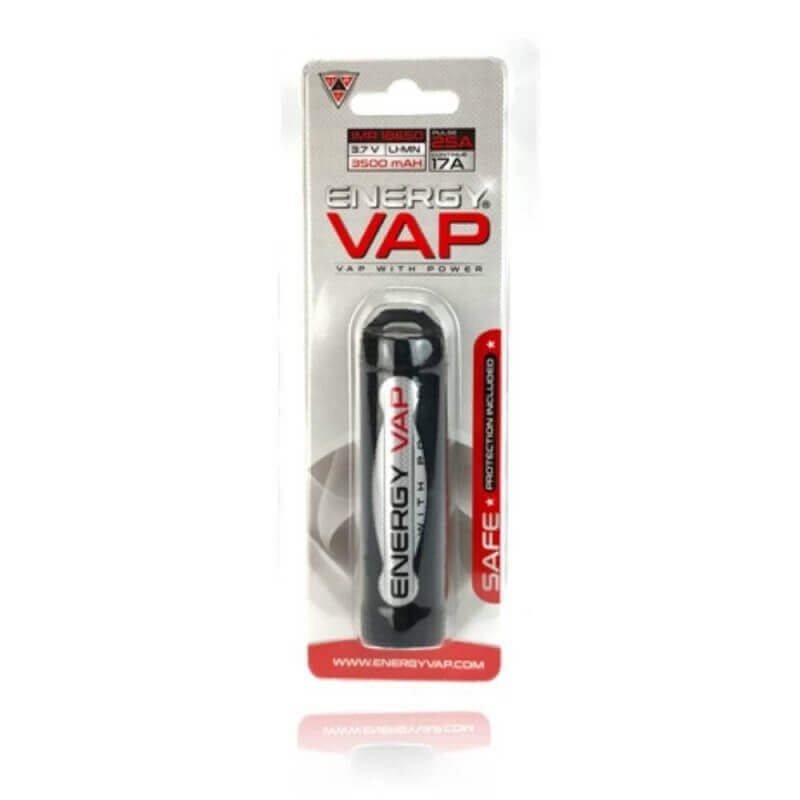 Accu 18650 Energy Vap 25A 3500 mah - Cent Philtres Paris