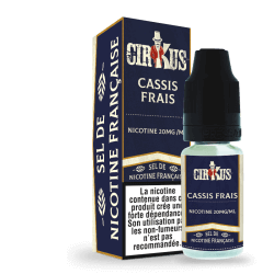 E liquide Cassis Frais 10 ml - Cirkus - Cent Philtres