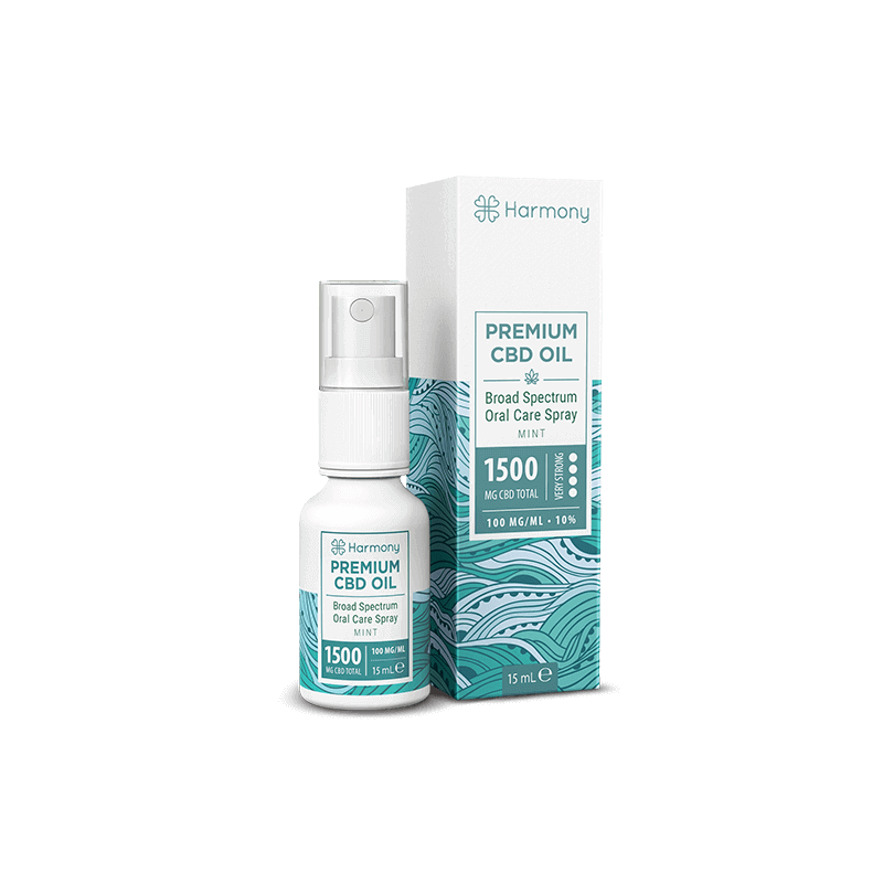 Huile CBD CBG 10% Spray Mint - Harmony - Cent Philtres