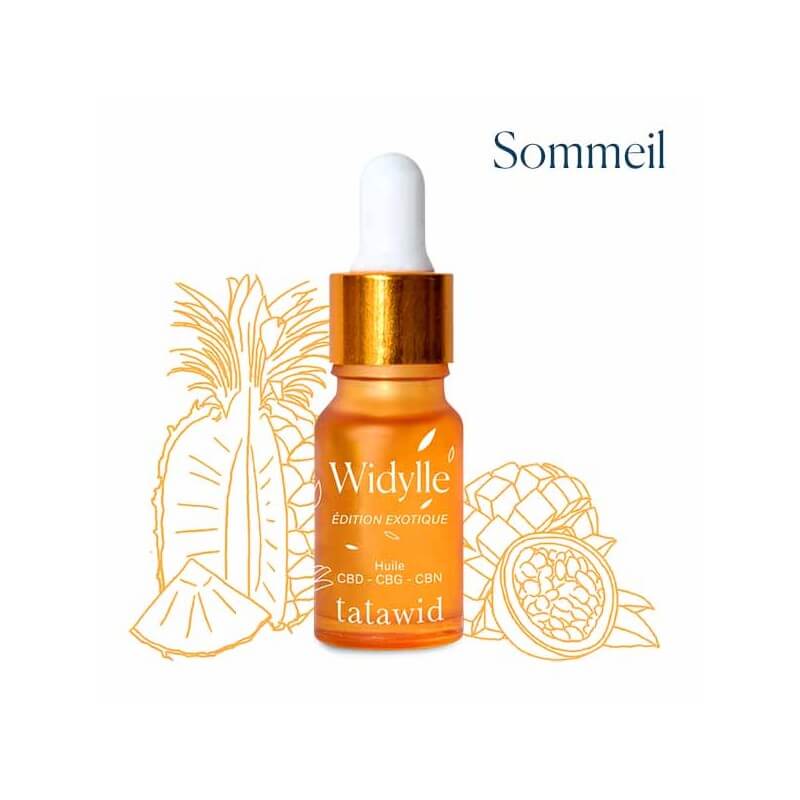 Huile CBD CBG CBN 15% Widylle - Tatawid - Cent Philtres