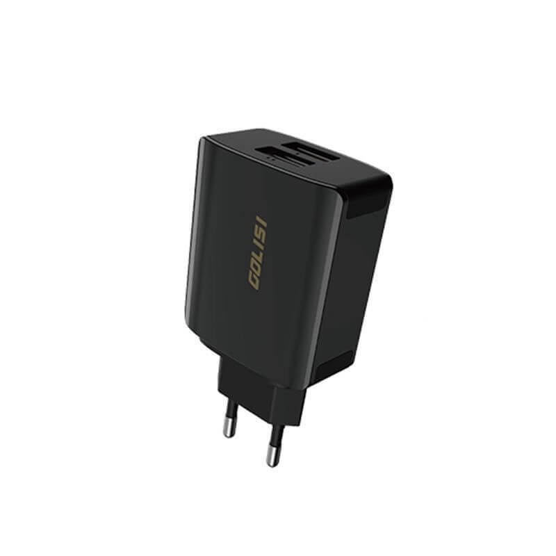 Prise Adaptateur Secteur USB 2 Ports 2.1A 5V – Charge Rapide