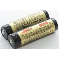 Accu 14500 EFEST Button Top - Cent Philtres