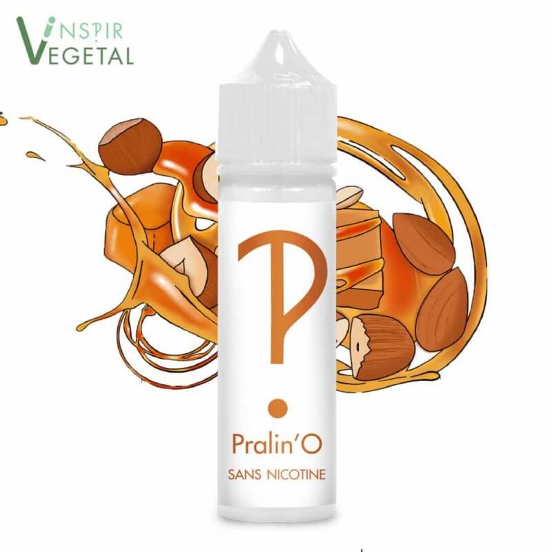 Eliquide gourmand, noisette, amande, caramel, Pralin'O Inspir, vegetol 60ml grand format - Cent Philtres