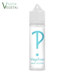 Eliquide Menthe fraîcheur intense Vegefrost, vegetol 60ml grand format - Cent Philtres