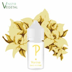 E liquide parfumé à la vanille, Vanina Inspir, vegetol 30 ml grand format - Cent Philtres