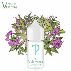 E-liquide V de Vénus Inspir, 100% végétal, aromes naturels plantes, grand format - Cent Philtres
