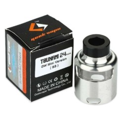 FENETRE TOP CAP TSUNAMI 24 steel mini GeekVape - Cent Philtres
