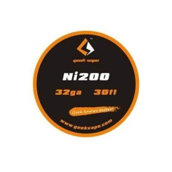 Fil résistif NICKEL NI200 0.2MM (32GA) GeekVape - Cent Philtres