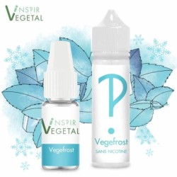 E liquide Vegefrost, menthe glaciale au végétol - Inspir - Cent Philtres