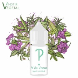 E-liquide V de Vénus Inspir, 100% végétal, aromes naturels plantes, grand format - Cent Philtres