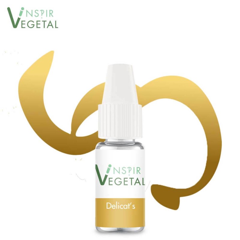 E-liquide tabac blond DELICATS INSPIR 60 ml végétal TRIO