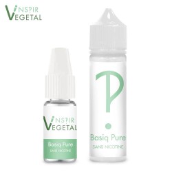 E liquide Basiq Pure, Base 100% Vegetol - Inspir - Cent Philtres