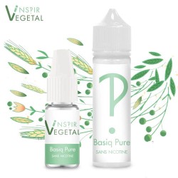 E liquide Basiq Pure, Base 100% Vegetol - Inspir - Cent Philtres