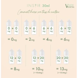 E-liquide gourmand PRALINO INSPIR 30 ml végétal