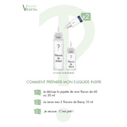 E-liquide tabac blond DELICATS INSPIR 60 ml végétal TRIO