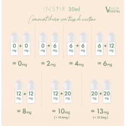 Pack e-liquide INSPIR édition limitée 100% végétal