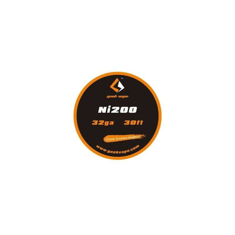 Fil résistif NICKEL NI200 0.2MM (32GA) GeekVape - Cent Philtres